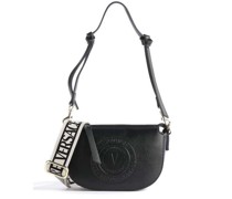 Versace Jeans Couture V-Emblem Umhängetasche schwarz