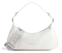 Replay Schultertasche weiß