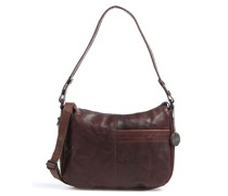 Spikes & Sparrow Bronco Schultertasche dunkelbraun