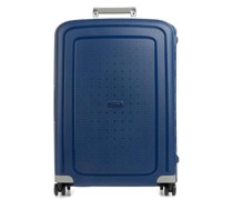 Samsonite S'Cure 4-Rollen Trolley dunkelblau