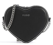 Hugo Love Heart Umhängetasche schwarz