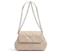 DKNY Milano Crosstown Schultertasche beige