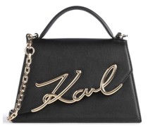 Karl Lagerfeld Signature Medium Handtasche schwarz