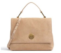 Coccinelle Liya Suede Handtasche natur
