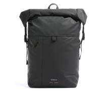 Sandqvist Stream Konrad Rolltop Rucksack schwarz