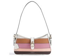 Radley London Linden Gardens Stripe Schultertasche elfenbein