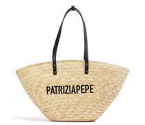 Patrizia Pepe Summer Straw Shopper natur