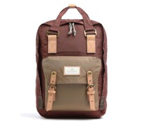 Doughnut Jungle Macaroon Rucksack rot/braun