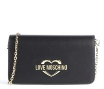 Love Moschino Heart Chain Umhängetasche schwarz