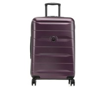 Delsey Comete + 4-Rollen Trolley violett