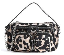 Núnoo Leo Helena Umhängetasche schwarz/beige