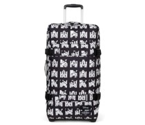 Eastpak Transit´R L Rollenreisetasche schwarz/weiß