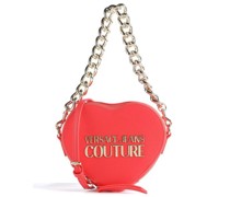 Versace Jeans Couture Logo Lock Schultertasche rot