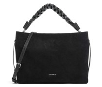 Coccinelle Boheme Suede Schultertasche schwarz