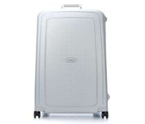 Samsonite S'Cure 4-Rollen Trolley silber