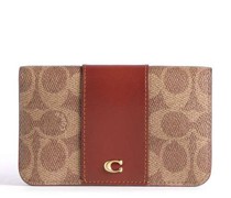 Coach Geldbörse braun/beige