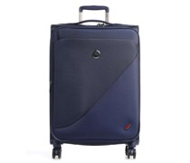 Delsey New Destination 4-Rollen Trolley dunkelblau