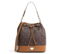 Maison Mollerus Pecarus Niesen Bucket bag dunkelbraun
