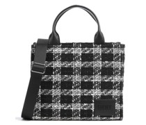 DKNY Hadlee Handtasche schwarz/weiß