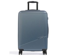 Travelite Bali 4-Rollen Trolley blau