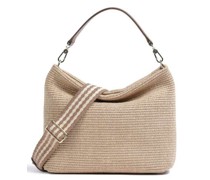 Abro Raffia Kaia Beuteltasche natur