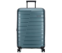 Travelite Air Base 4-Rollen Trolley blaugrau