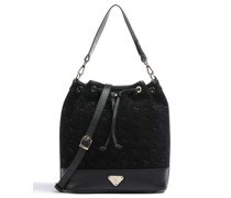 Maison Mollerus Stampato Niesen Bucket bag schwarz