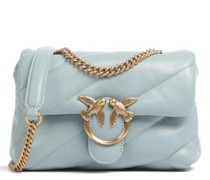 Pinko Love Puff Mini Schultertasche blaugrau