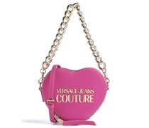 Versace Jeans Couture Logo Lock Schultertasche pink