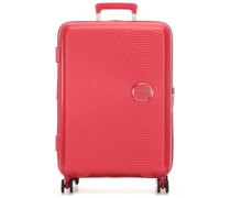 American Tourister Soundbox 4-Rollen Trolley koralle