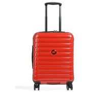 Delsey Shadow 5.0 4-Rollen Trolley rot