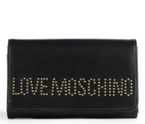 Love Moschino Little Studs Geldbörse schwarz