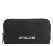 Love Moschino Signature Geldbörse schwarz
