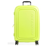 Mandarina Duck Logoduck+ 4-Rollen Trolley gelbgrün