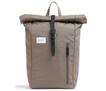 Sandqvist Ground Dante Rolltop Rucksack taupe