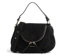 Coccinelle Sole Suede Handtasche schwarz