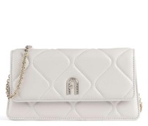 Furla Diamante Mini Umhängetasche elfenbein