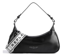 Replay Schultertasche schwarz