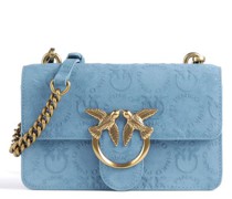 Pinko Love One Mini Umhängetasche hellblau