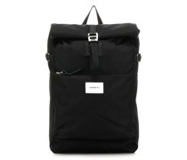 Sandqvist Urban Outdoor Ilon Rolltop Rucksack schwarz