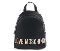 Love Moschino Colorful Logo Rucksack schwarz