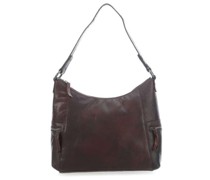Spikes & Sparrow Bronco Beuteltasche dunkelbraun