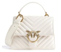 Pinko Love One Top Handle Mini Light Umhängetasche weiß