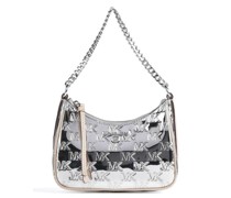 Michael Kors Jet Set Charm Schultertasche silber