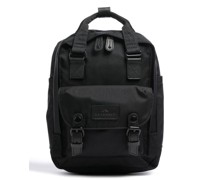 Doughnut Black Series Macaroon Mini Rucksack schwarz
