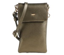 Braun Büffel Alessia Handytasche grün metallic