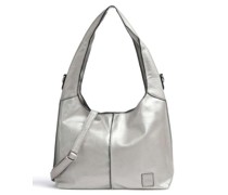 FredsBruder FB 122 Schultertasche silber/perlmutt
