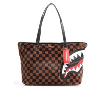 Sprayground Fur Shraks In Paris Tote Shopper braun/schwarz