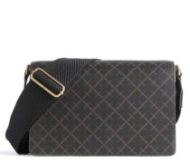 by Malene Birger Loenna Umhängetasche schwarz/braun