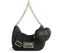 Versace Jeans Couture Crunchy Schultertasche schwarz